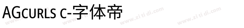 AGcurls c字体转换